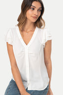 Blusa Manga Corta Galina