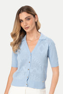 Cardigan Manga Corta Pauli