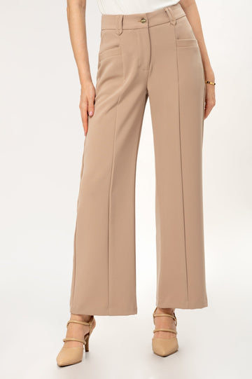 Pantalon Wide Leg Beli PANTALONES MOIXX Beige S 