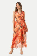 Maxi Vestido Envolvente Sarelly