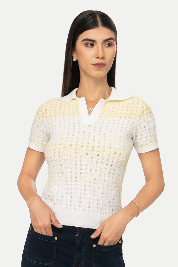 Polo Camisero Tejido Lilo POLOS MOIXX Amarillo S 
