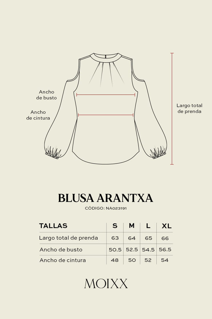 Blusa Arantxa BLUSAS MOIXX 