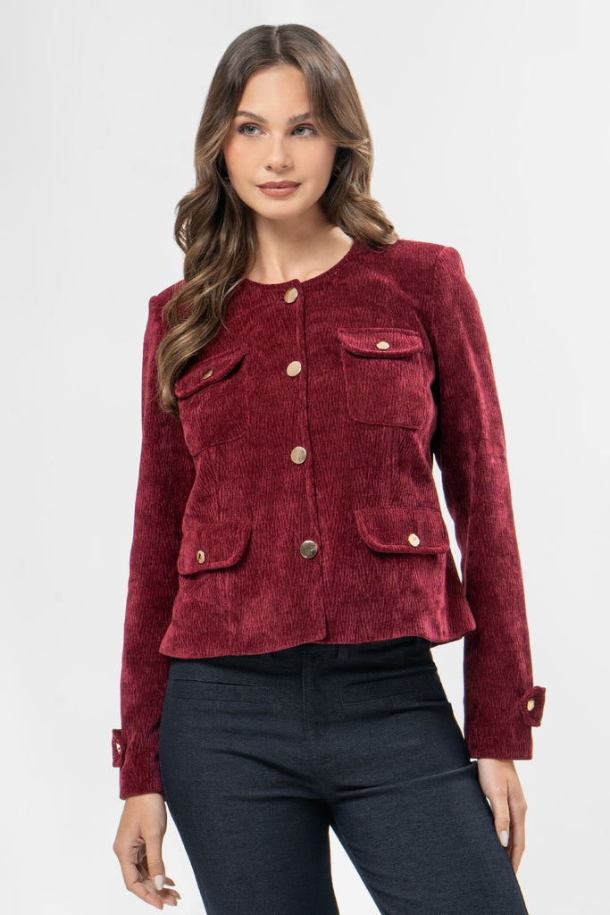 Blazer Regular Fit Mar BLAZERS MOIXX Rojo oscuro S 
