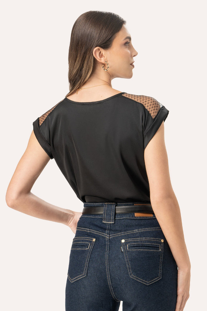 Blusa Manga Cero Daria BLUSAS MOIXX 