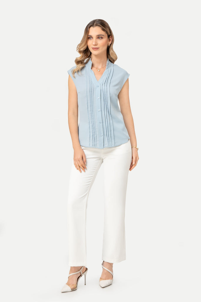 Blusa Manga Cero Gisel BLUSAS MOIXX 