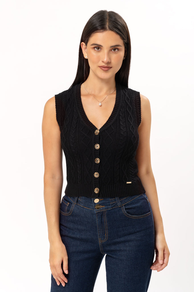 Chaleco Kourtney CHALECOS MOIXX Negro S 