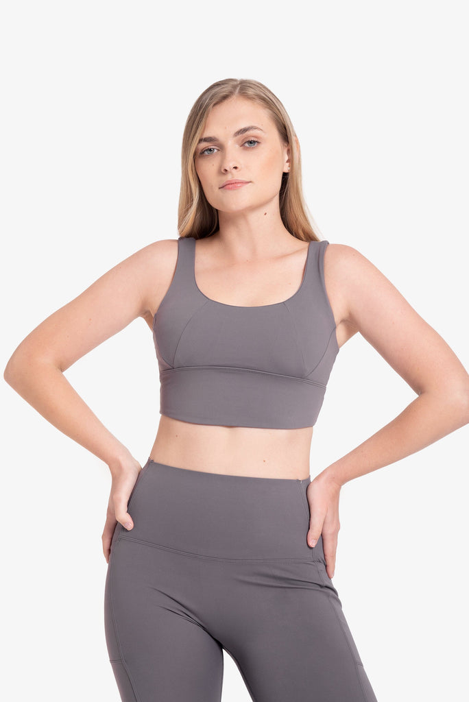 Sport Bra Zen - Gris CROPTOPS SUEN 