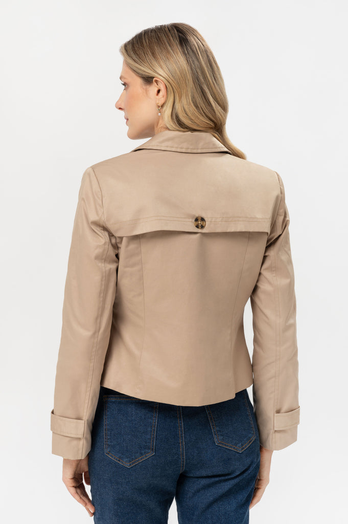 Gabardina Cropped Fit Maes ABRIGOS MOIXX 