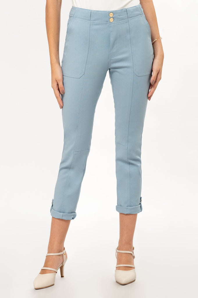 Pantalón Capri Azaleia PANTALONES MOIXX Celeste S 