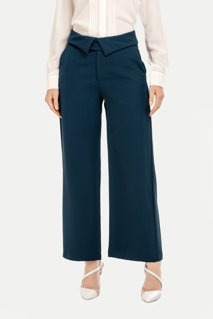 Pantalon Wide Leg Sila PANTALONES MOIXX Azul oscuro S 