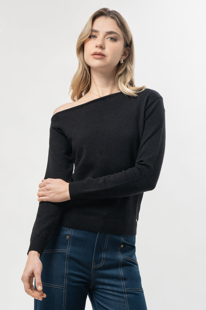 Sweater Manga Larga Constanza CHOMPAS MOIXX Negro S 